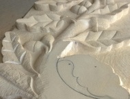 Bespoke Hand-Carved Stone Fireplace with Acorn Artwork 5